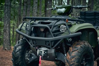 An ATV in the woods near Toronto Ontario