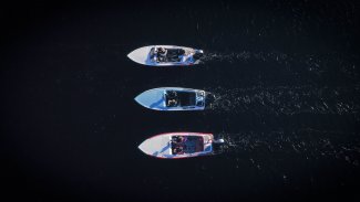J-Craft 3 boats in the water