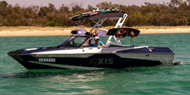 Axis Wak A20 in blue water