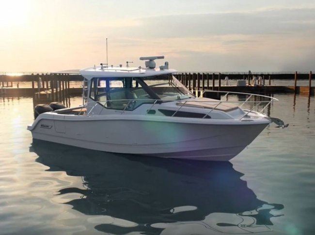 boat sunset